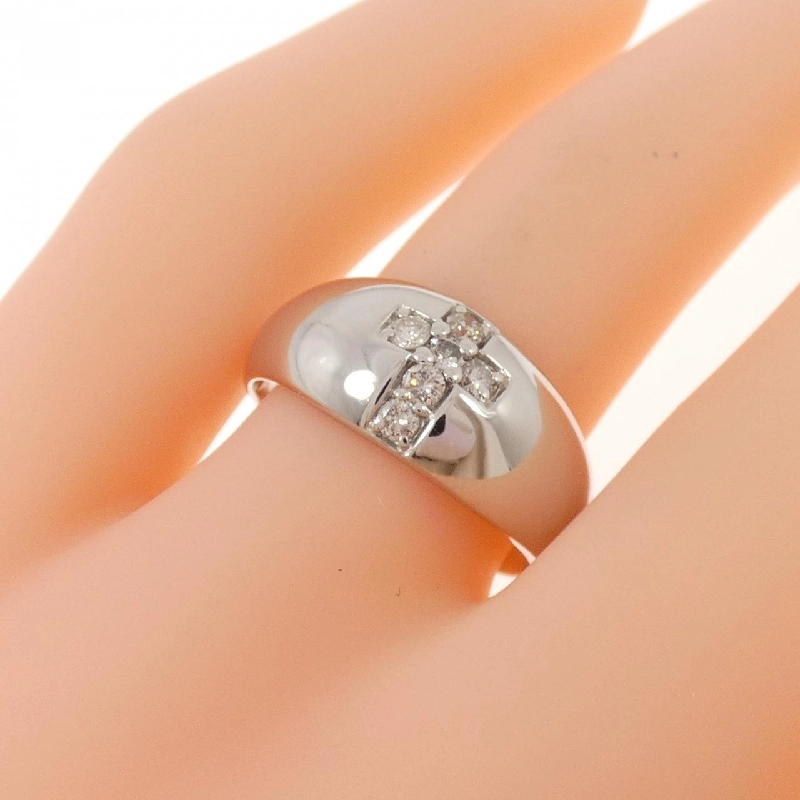 Nhẫn kim cương PT900 hình chữ thập 0.20CT 667242