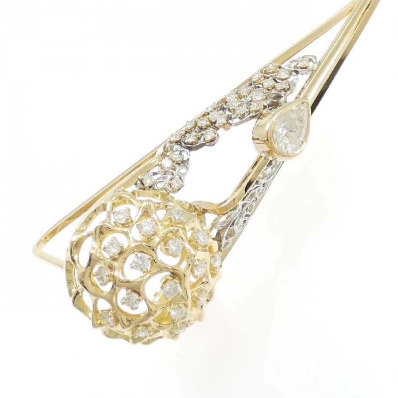 K18YG/K18WG Brooch Kim Cương 2.50CT - Hàng hiệu Chính hãng 873438