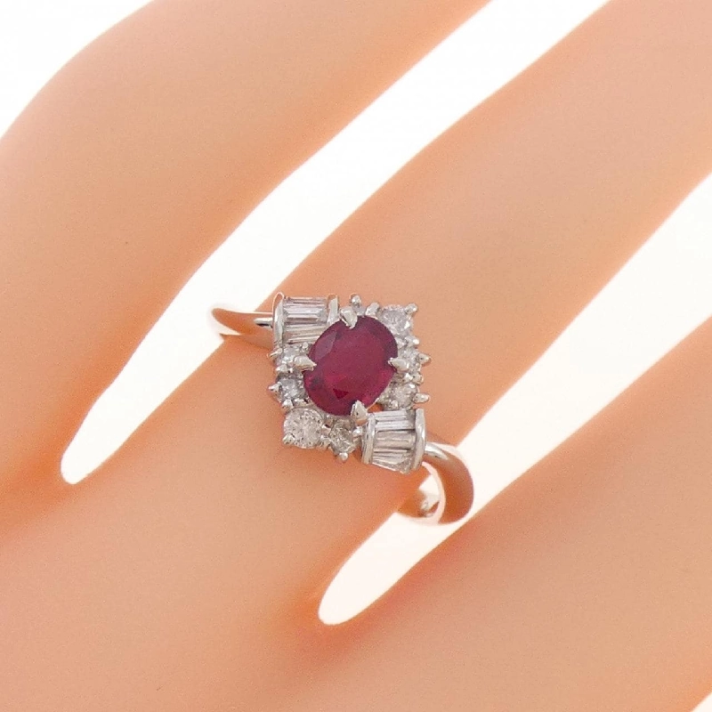 Nhẫn Ruby PT900 0.50CT 669524