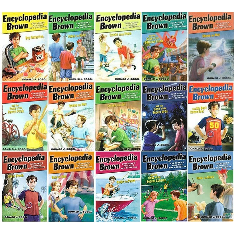 Bộ truyện Encyclopedia Brown (15 cuốn tiếng Anh) 357085