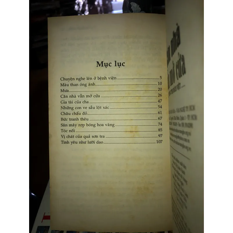 Căn nhà vẫn mở cửa - Vương Thị Bích Việt  933654