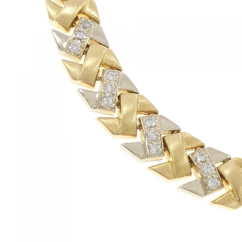 Dây chuyền kim cương 750YG/750WG 1.62CT - Hàng hiệu Authentic 858699