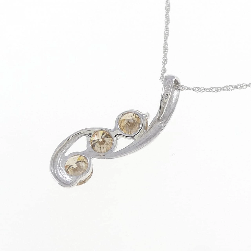 K18WG Dây chuyền kim cương 1.0CT - Hàng hiệu Chính hãng 864621