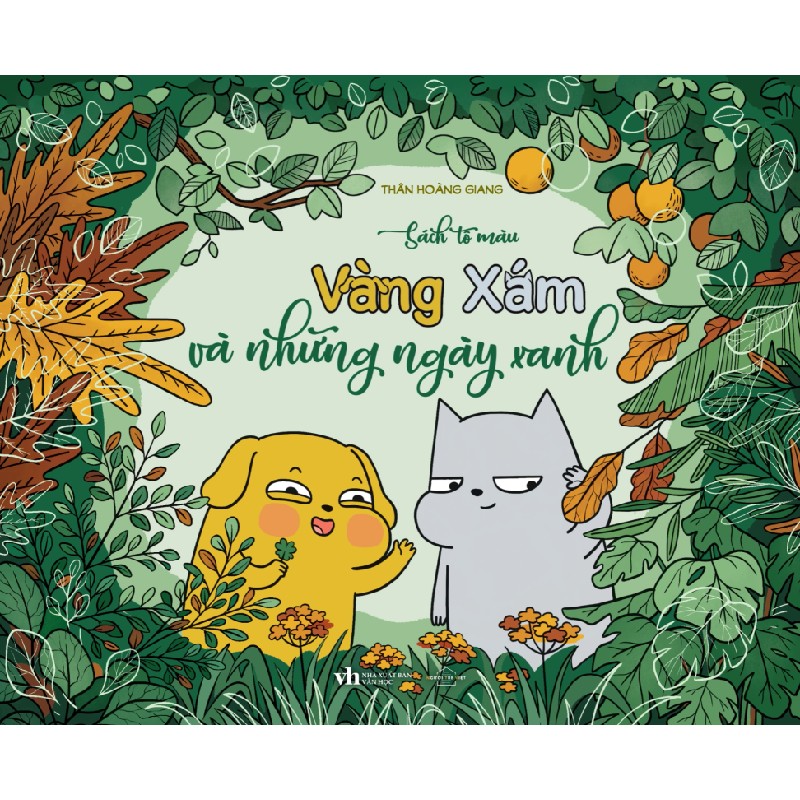 Sách Tô Màu - Vàng Xám Và Những Ngày Xanh - Thân Hoàng Giang 189442