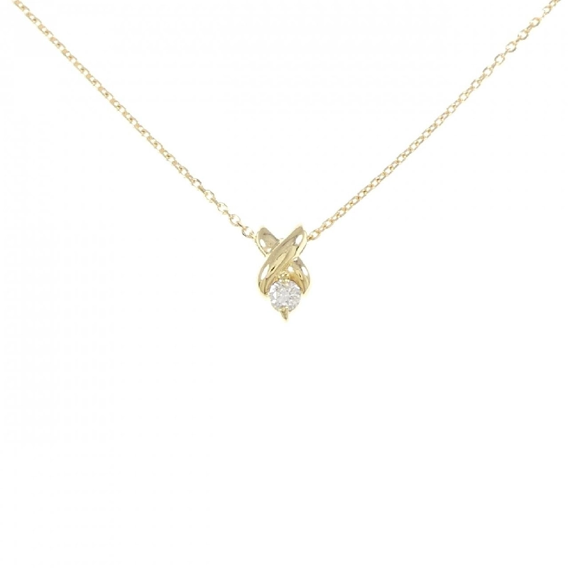 K18YG Dây chuyền kim cương 0.09CT - Hàng hiệu Chính hãng 862249