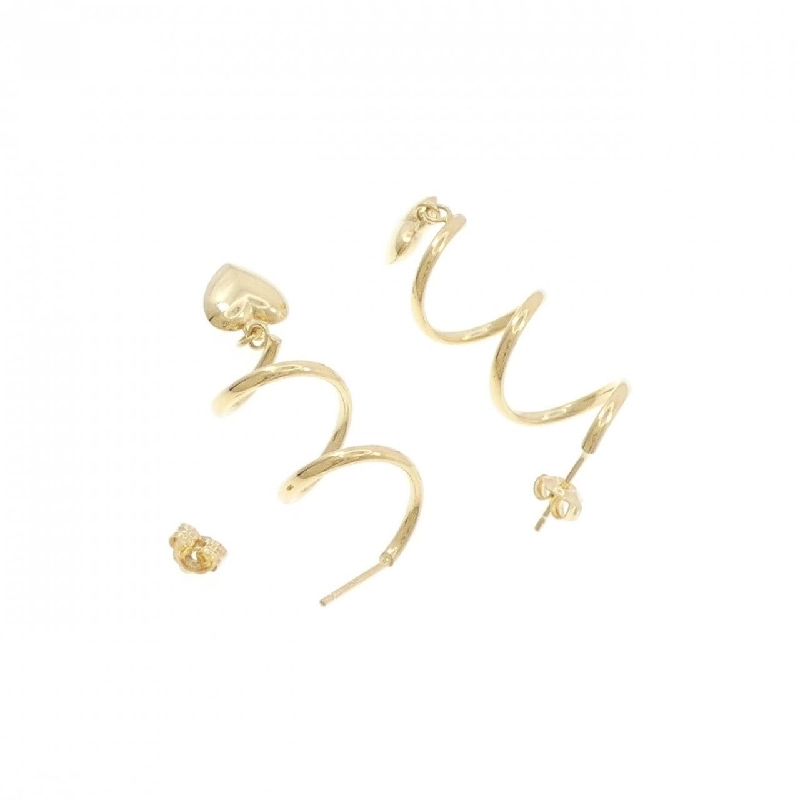 Bông tai hình trái tim 750YG - Hàng hiệu Chính hãng 866295