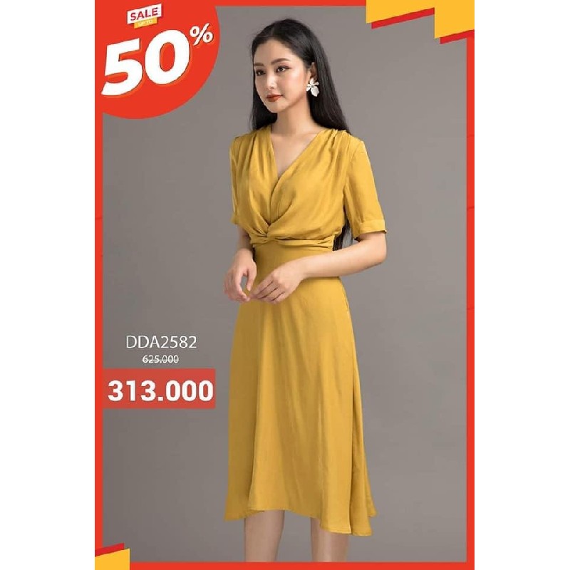 Váy lụa dành cho bạn nữ size M 13265