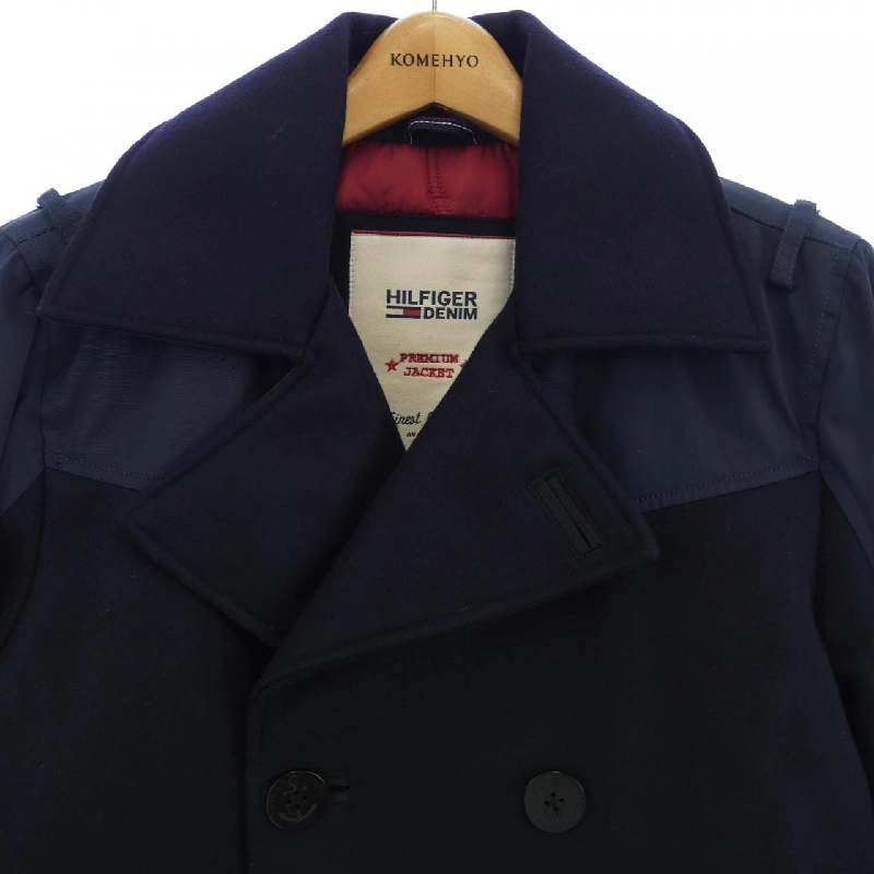 【Mã giảm giá】Áo khoác peacoat TOMMY HILFIGER 634213