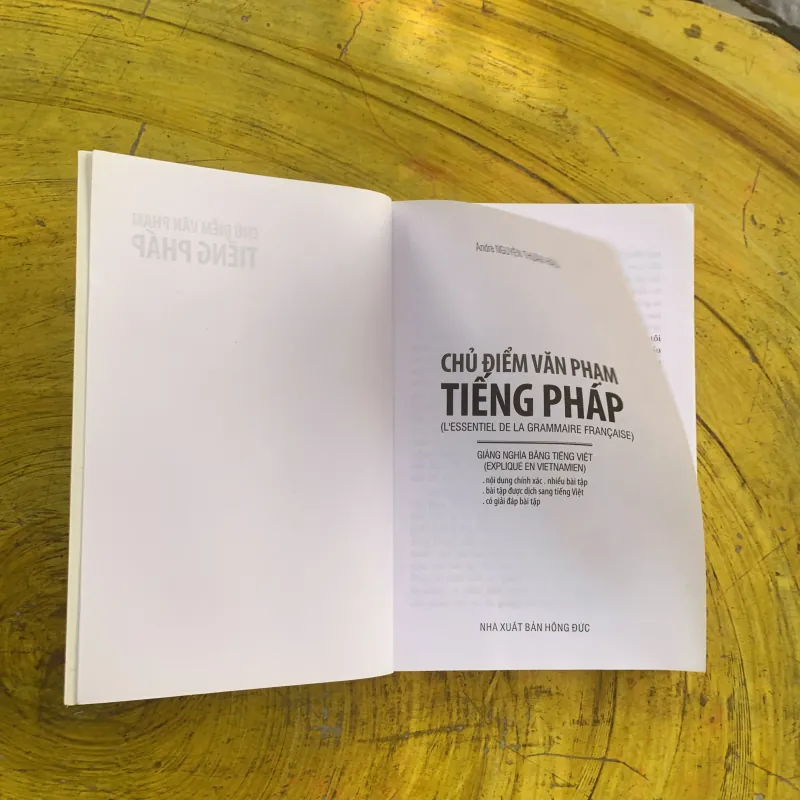 COMBO NGỮ PHÁP TIẾNG PHÁP &  CHỦ ĐIỂM VĂN PHẠM TIẾNG PHÁP  1022444