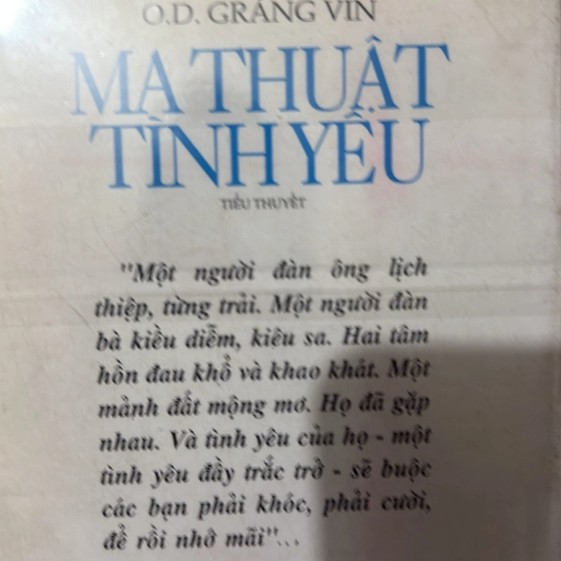Ma thuật tình yêu - O.D.Grang Vin 508522