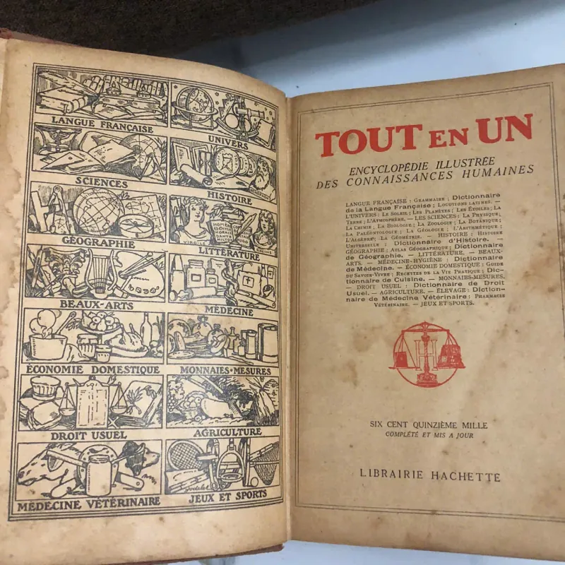 Tout en Un - Librairie Hachette - Bách khoa toàn thư 796937
