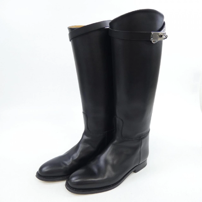 Giày bốt dài HERMES Jumping Kelly Buckle 042138Z - Hàng hiệu Authentic 828135