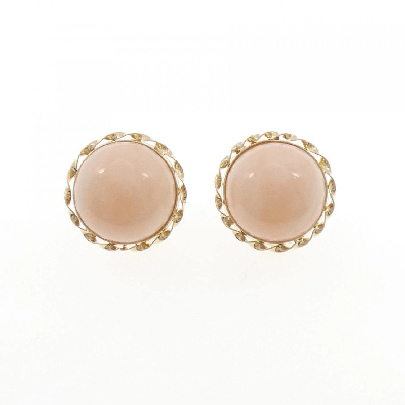 K18YG Đôi bông tai san hô - Hàng hiệu Chính hãng 871614