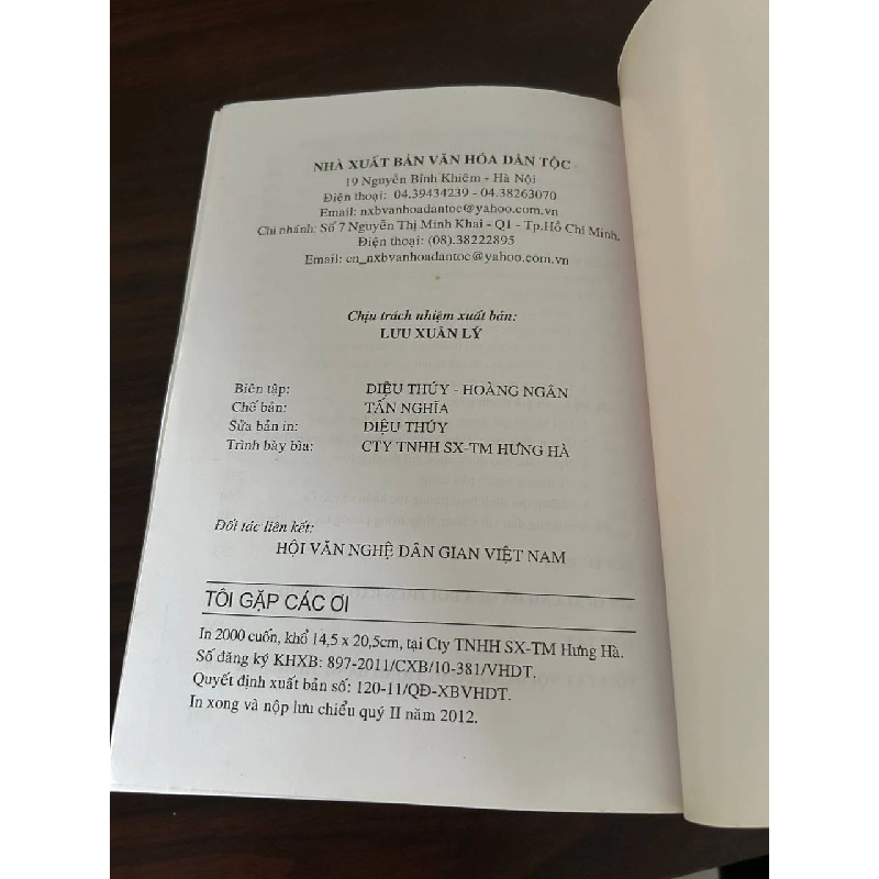 Tôi Gặp Các Ơi - Nguyễn Tấn Đắc 932855