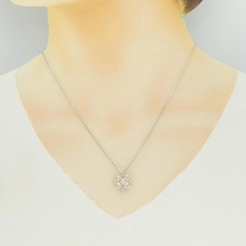 Dây chuyền kim cương GSTB 0.09CT - Hàng hiệu Authentic 840561