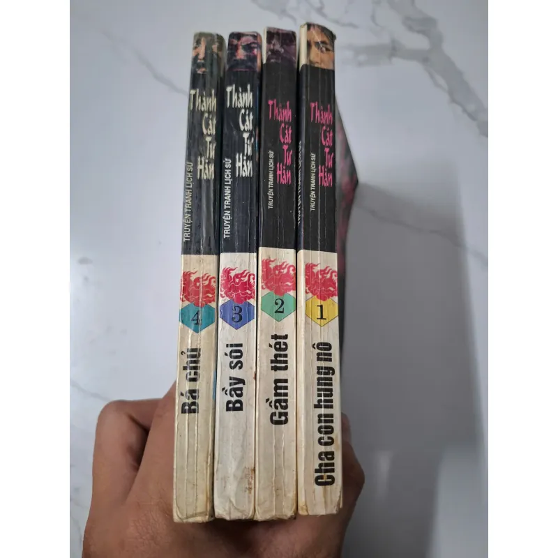 Thành Cát Tư Hãn (Bộ 4 tập) - (Khuyết danh) - Truyện tranh lịch sử 640179