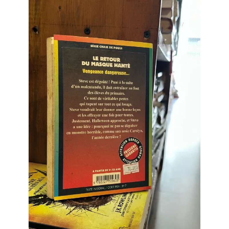 Le Retour du Masque Hanté - R.L.Stine & Série Chair de poule 610095