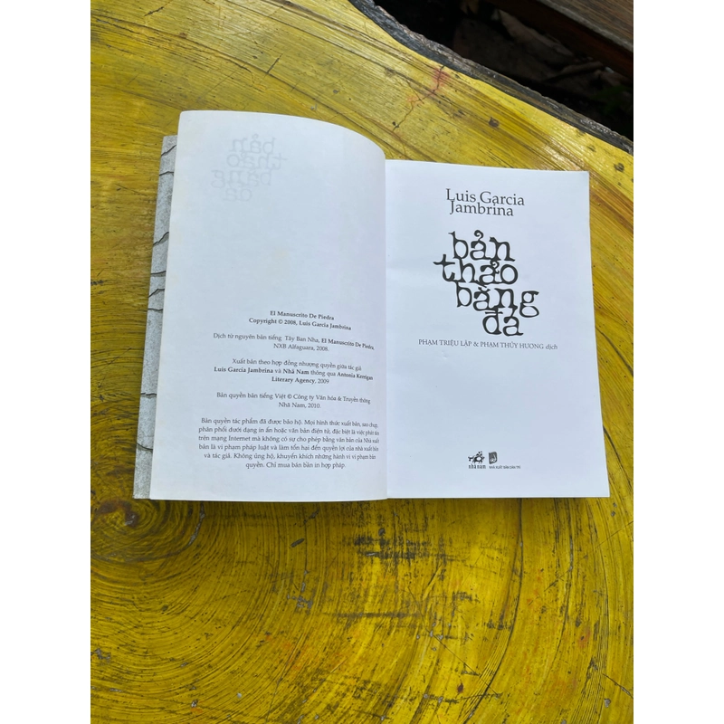 BẢN THẢO BẰNG ĐÁ- LUIS GARCIA JAMBRINA 537562