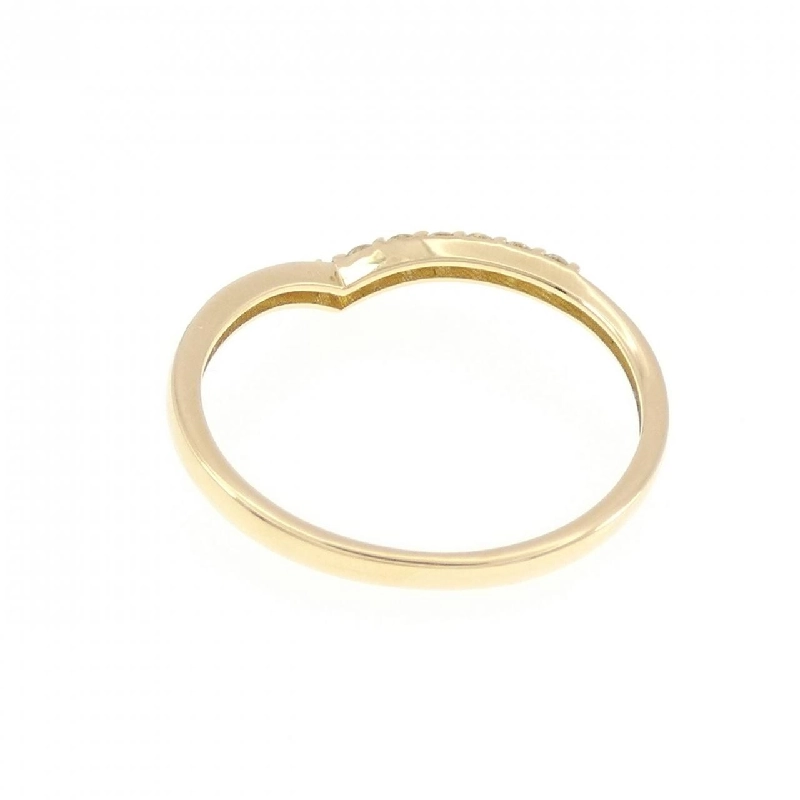 【Sản phẩm mới】Nhẫn kim cương K18YG 0.10CT 672403