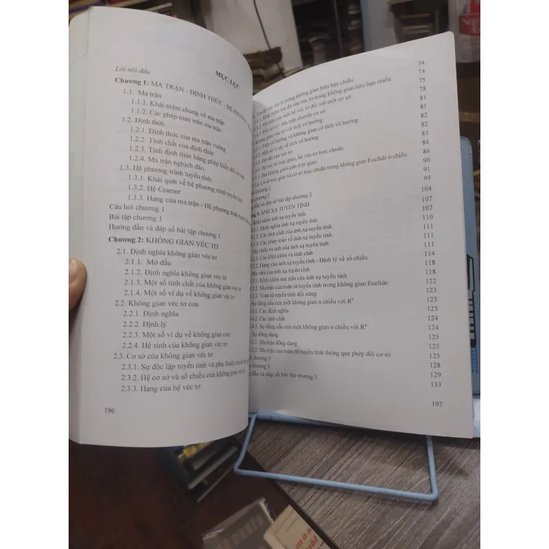 Sách: Đại số tuyến tính - TG: Ninh Quang Hải (KT) 740651