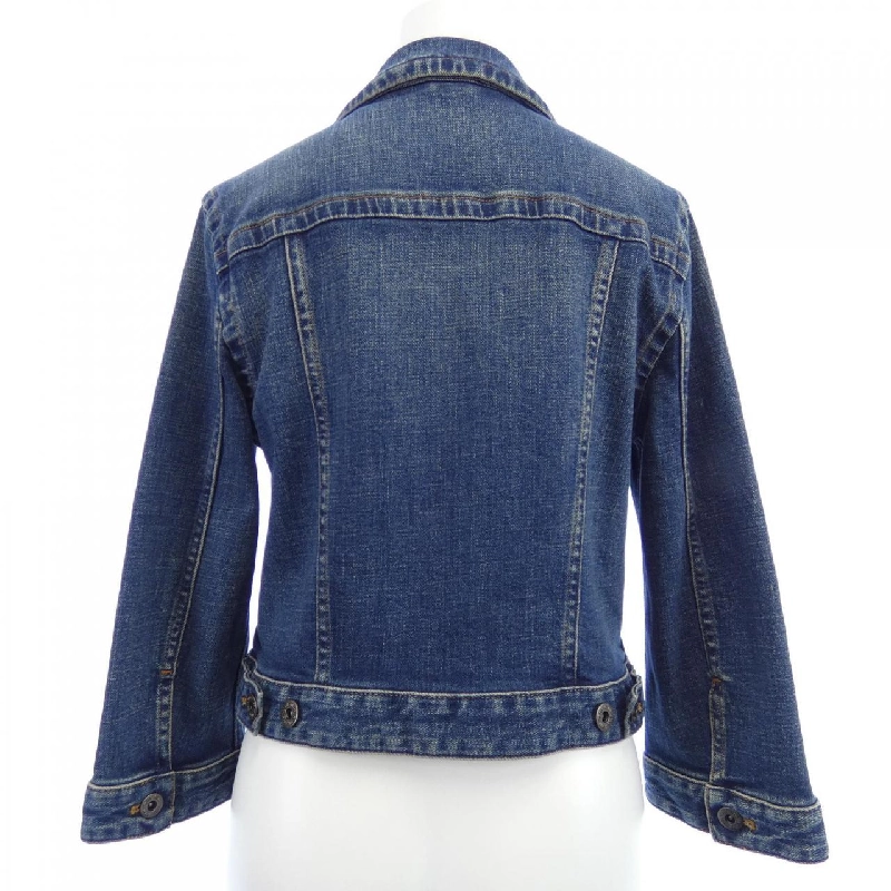 MIU MIU GWB224 SOOO 15UJ Áo khoác denim 628159