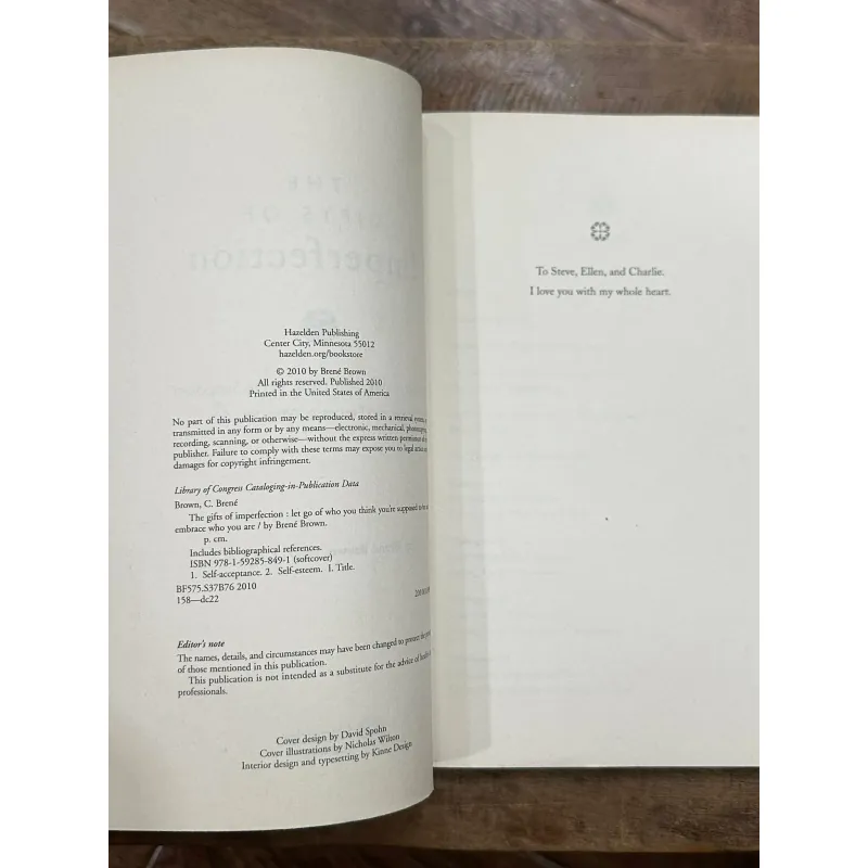 The Gifts of Imperfection - Brené Brown, Ph.D. 722858
