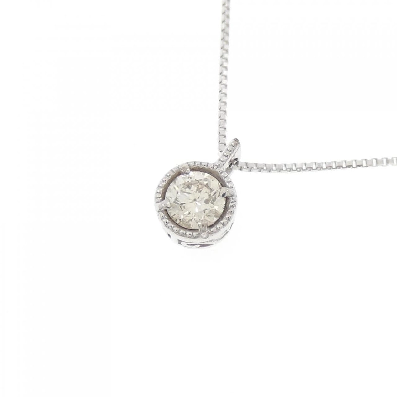 K18WG Dây chuyền kim cương 0.20CT - Hàng hiệu Chính hãng 862236