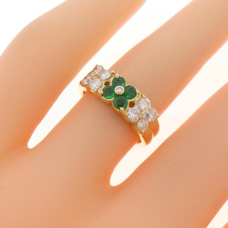 Nhẫn Ngọc Lục Bảo 750YG 0.24CT - Hàng hiệu Chính hãng 850344