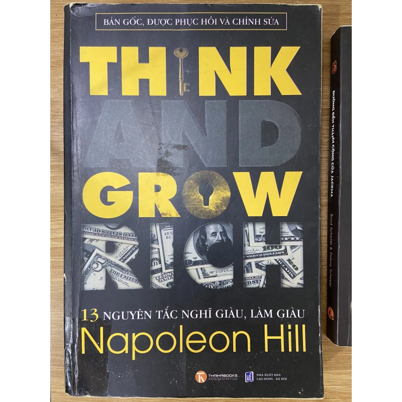 Sách Think And Grow Rich 13 nguyên tắc nghĩ giàu, làm giàu Napoleon Hill 541262