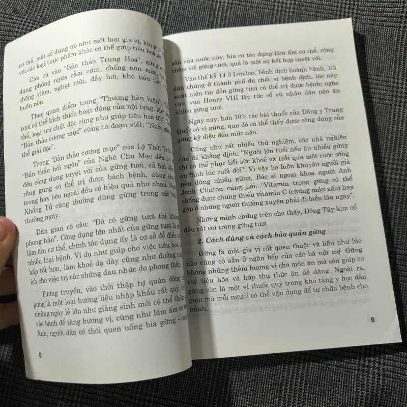 [Sức khỏe Quý hơn Vàng] Gừng-Trị bách bệnh - Thanh Loan - NXB Thời Đại 697694
