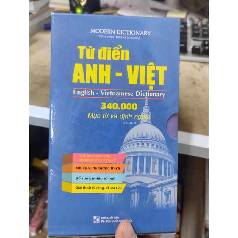 Từ điển Anh Việt 340.000 mục từ và định nghĩa. Sách mới 386484