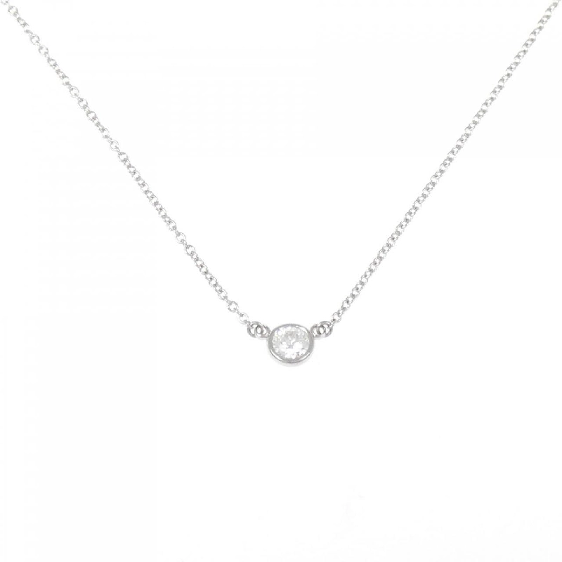 Dây chuyền Tiffany By The Yard 0.20CT F VVS2 EXT - Hàng hiệu Authentic 846034