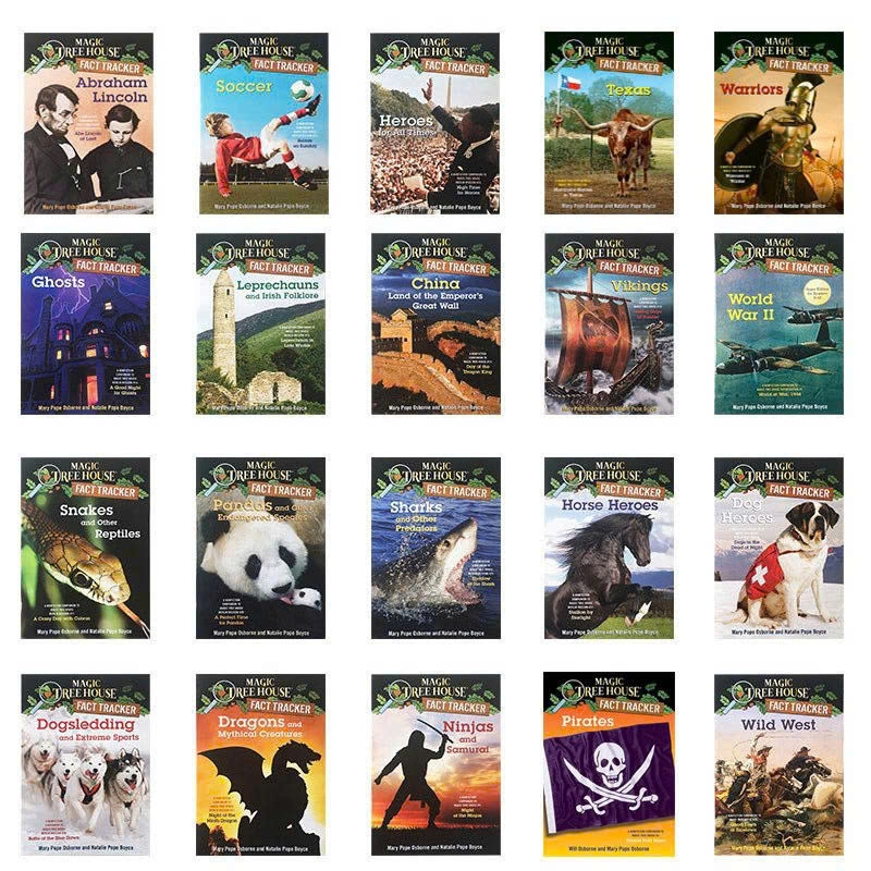 Bộ truyện Magic Tree House Fact Tracker 40 cuốn tiếng Anh 357078