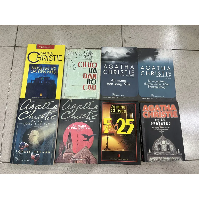 COMBO 8 CUỐN AGATHA CHRISTIE 708961
