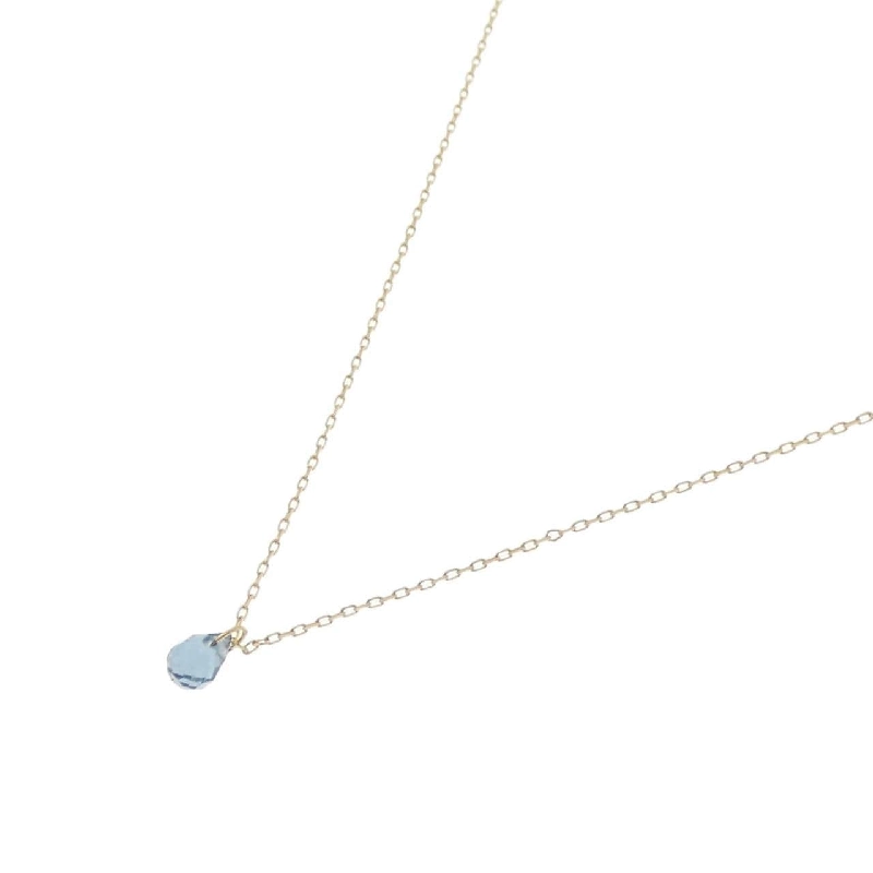 K18YG Blue Topaz Necklace - Hàng hiệu Authentic 861055