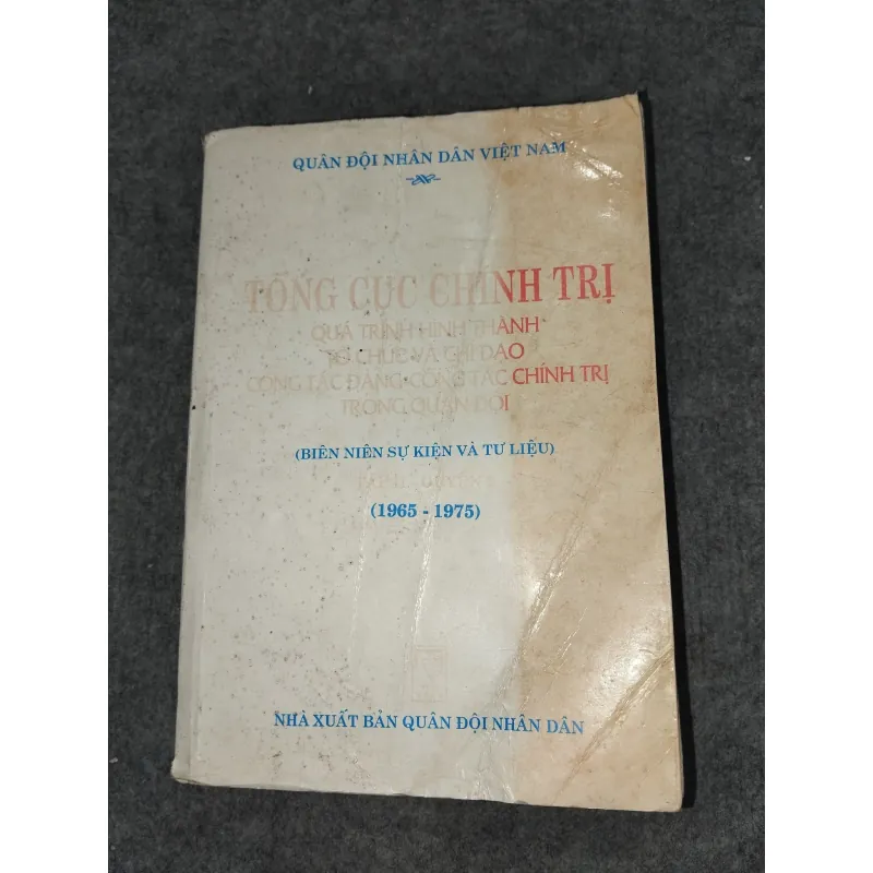 TỔNG CỤC CHÍNH TRỊ 701111