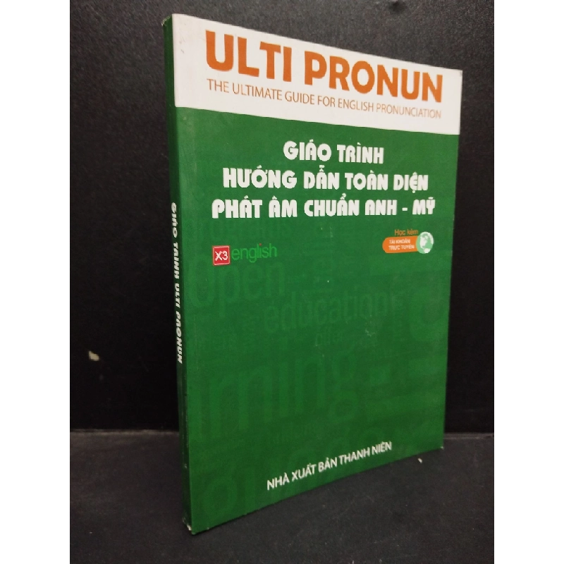 [Phiên Chợ Sách Cũ] Giáo trình Ulti Pronum - Giáo trình hướng dẫn toàn diện phát âm chuẩn Anh - Mỹ năm 2017 2303 419623