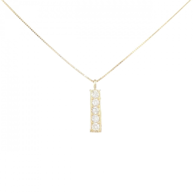 K18YG Dây chuyền kim cương 0.19CT - Hàng hiệu Chính hãng 864198