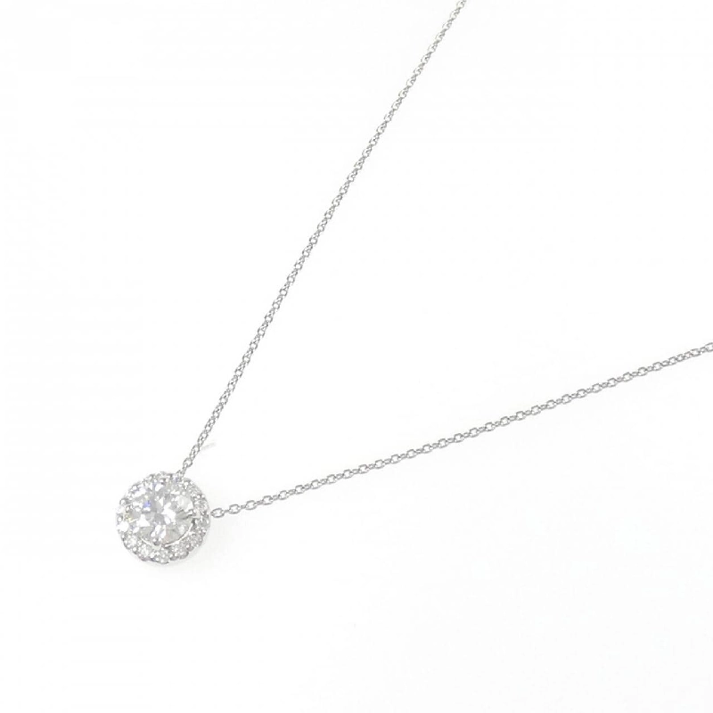 Dây chuyền kim cương PT900/PT850 0.558CT E SI2 EXT H&C - Hàng hiệu Chính hãng 875448