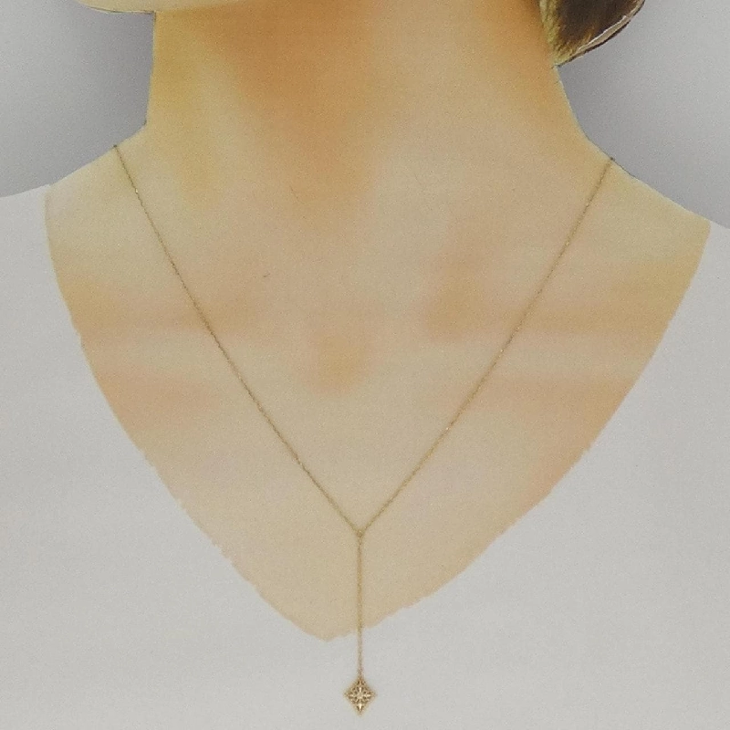 K10YG Dây chuyền kim cương - Hàng hiệu Authentic 856577