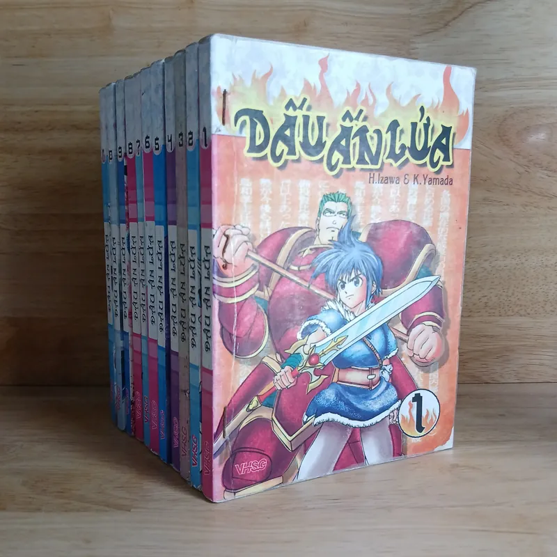 Truyện Tranh Dấu Ấn Lửa (Bộ 11 Tập) - H.Izawa & K.Yamada 697926