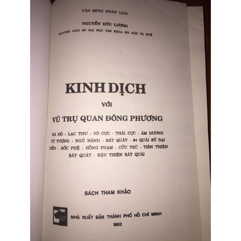 Kinh Dịch Với Vũ Trụ Quan Đông Phương – Nguyễn Hữu Lương 383168