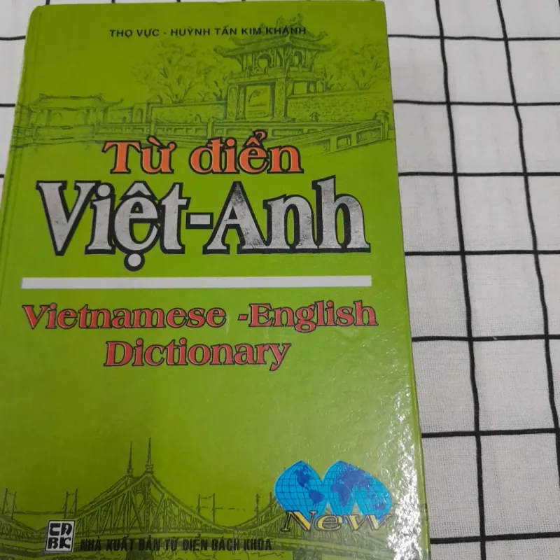 Từ điển VIỆT ANH bìa cứng khổ lớn. Tg. THỌ VỰC & KIM KHÁNH. 594678