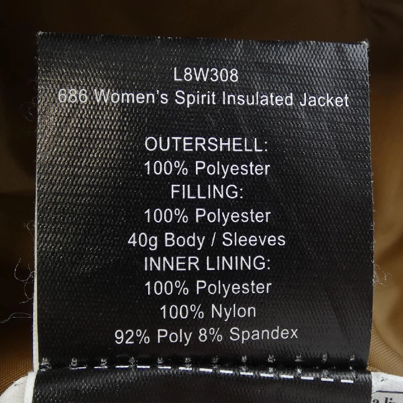 686 L8W308 Áo khoác - Hàng hiệu Authentic 815018