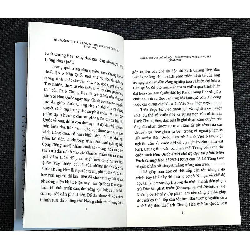 HÀN QUỐC dưới chế độ độc tài phát triển PARK CHUNG HEE 995865