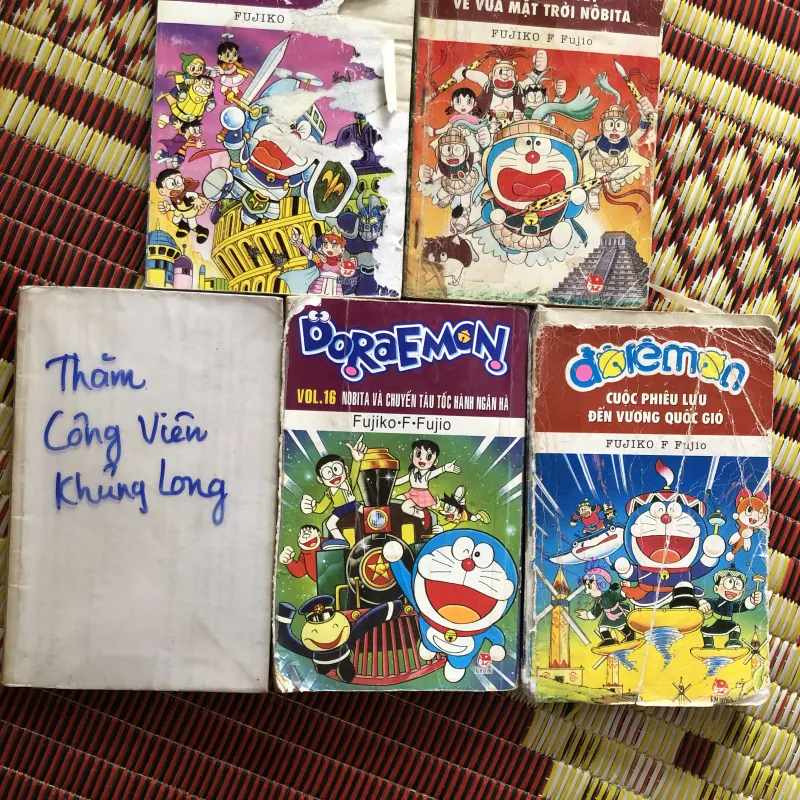 Truyện tranh Doremon - Doremon truyện dài - combo 5 tập k trùng 1024099