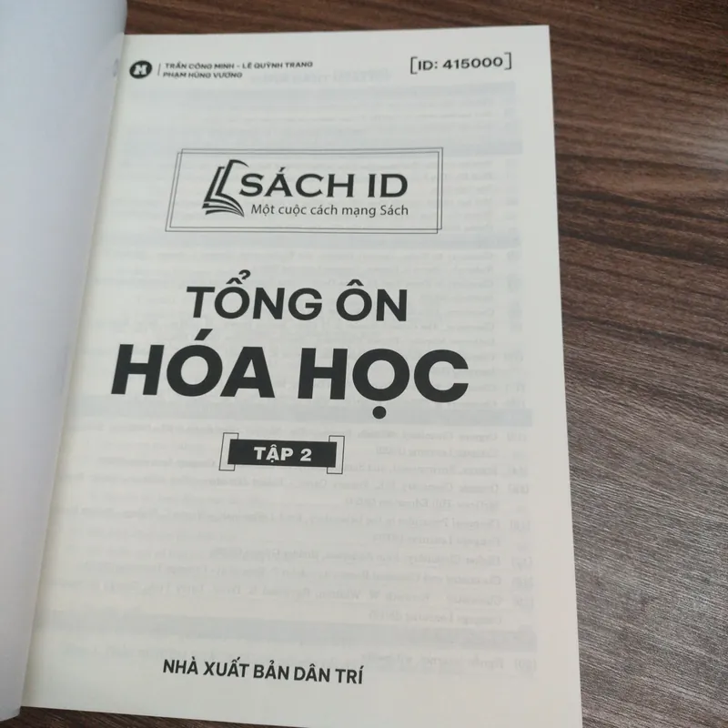 Com bo 2 tập Sách tổng ôn môn hoá . Nội dung bám sát chương trình gdpt 719863