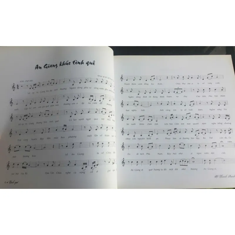 Sách Tập ca khúc Tình quê - Hồ Thanh Danh ấn bản mới 2023 698085