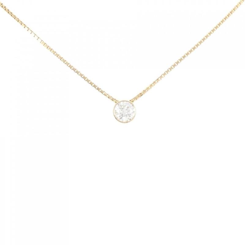 K18YG Dây chuyền kim cương - Hàng hiệu Authentic 861900