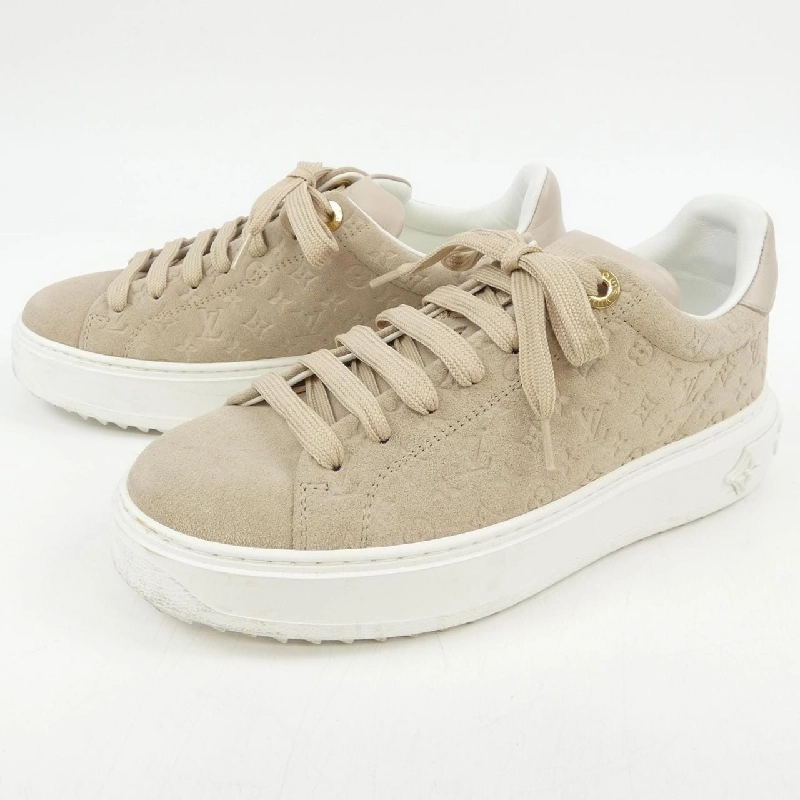 Giày sneaker Louis Vuitton Mini Monogram Emboss Time Outline - Hàng hiệu Authentic 828370